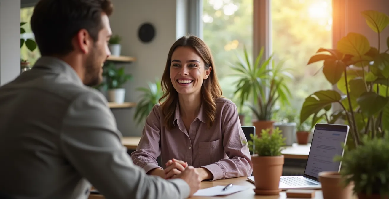Reunión virtual de bienvenida con equipo distribuido celebrando la incorporación de nuevo miembro