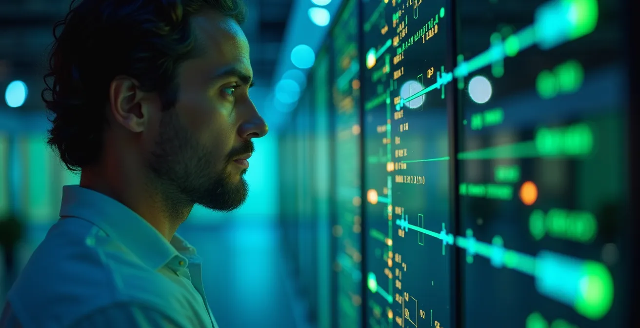 Pipeline de pruebas automatizadas en cascada mostrando diferentes niveles de ejecución